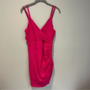 Zara Pink Linen Dress